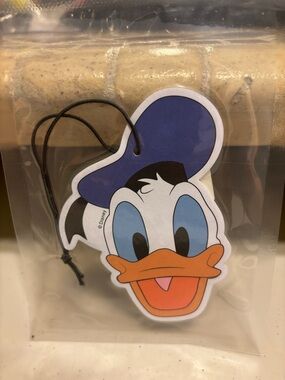 Disney Donald Duck Face Air Freshener - Blue, White, Orange, Black